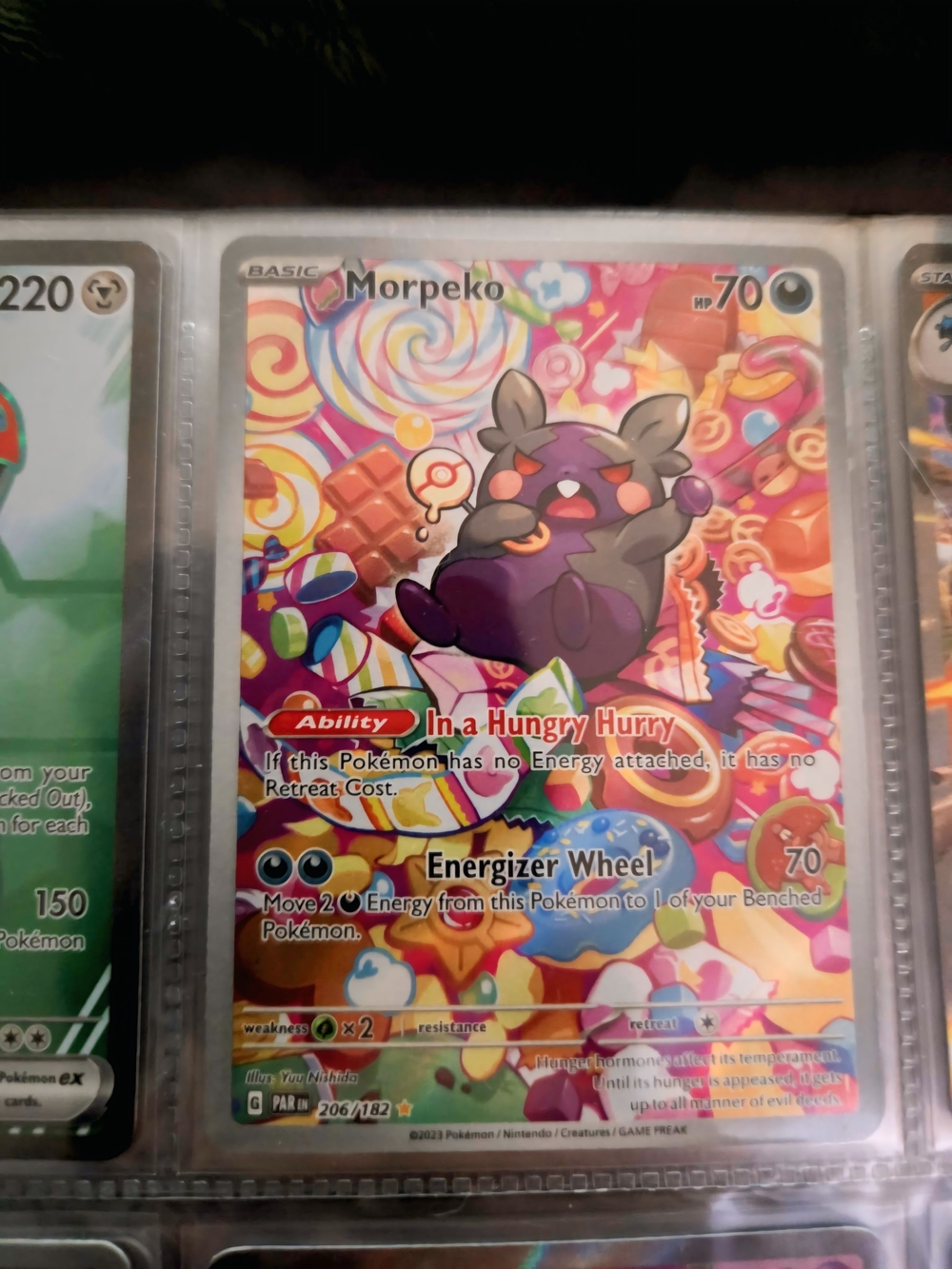 Pokemon Morpeko Illustration Rare - Near Mint